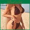 Up Sexy Cinoon Push Bikini Women Swimsuits Female Micro Bikini Set Solid Tie Side Thong Swimwear Bathing Suit Swimming Suits