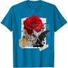 Streetwear Graphic Dark Floral Urban Aesthetic, Mens Fashion T-Shirt