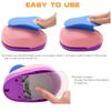 Jeemiter 3 Inch Circle Hole Punch Craft Lever Punch Handmade Paper Punch Candy Color by Random, 3 Inch Circle Cutter