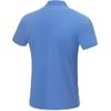 Li-Ning Fitness Series Comfortable Versatile Short Sleeve Polo Shirt Men Tops Paris-Blue APLT011-3