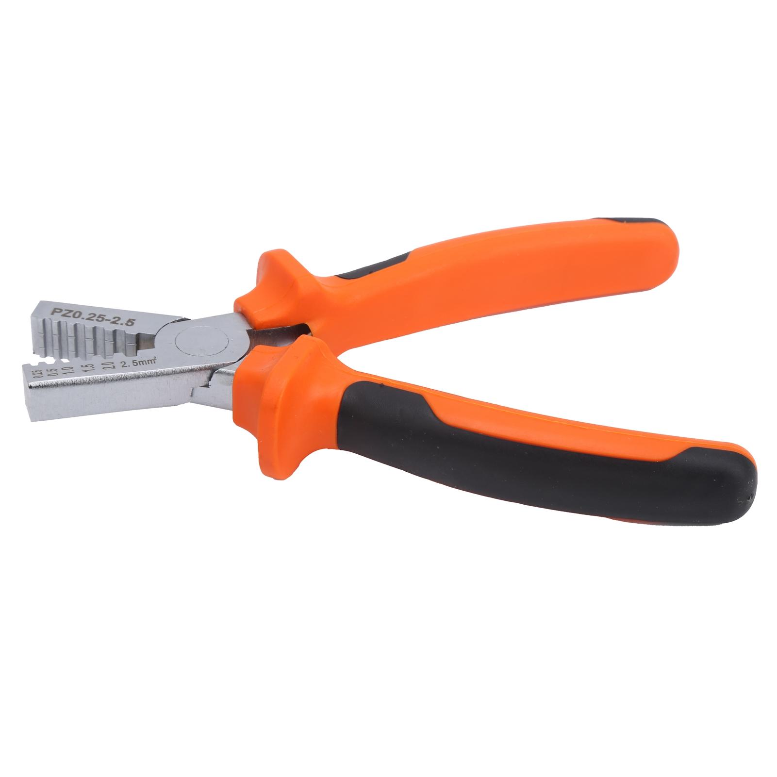 

Маленькие обжимные клещи Маленький портативный обжим для проводов Промышленные принадлежности PZ0.252.5А