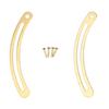 20 Set Lid Support Hinge Metal Retro Lid Stay Hinge with Screw for Cabinet Box Furniture