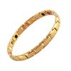 Temu Cross-Border Detachable Magnetic Module Bracelet for Couples - European and American Style
