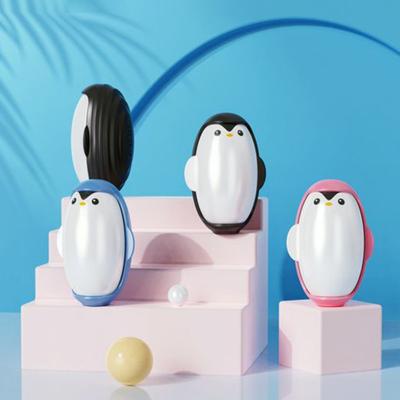 1/3Pcs Lint Remover Portable Mini Travel Lint Roller Washable Little Penguin Design Sticky Debris Remover