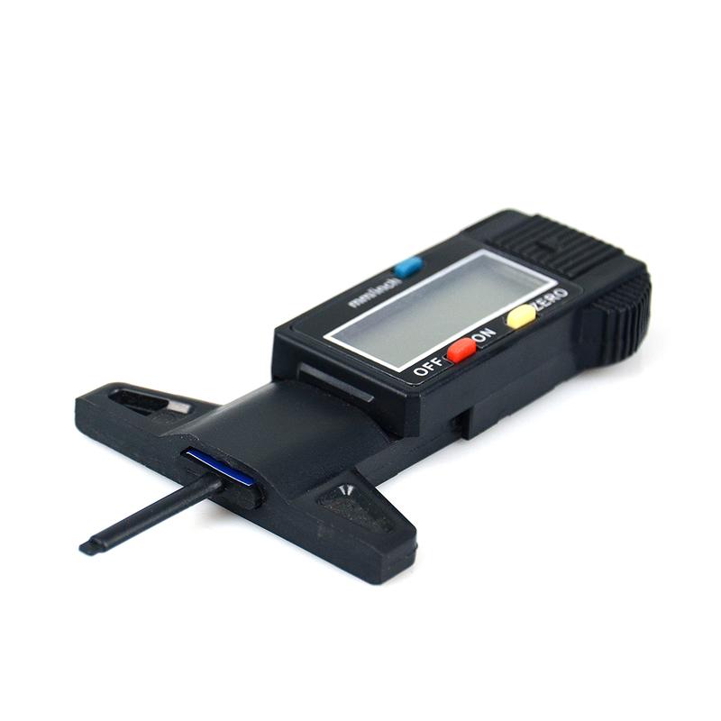 Auto Car Digital Tire Tread Depth Gauge Measurer Tool Caliper LCD Display Tread Checker Tire Tester For Cars