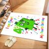 Numberblocks Area Rug Perfect for Entryway Outdoor Playrooms Foyer Anti-slip Rug Anime Office Decor Best for Christmas