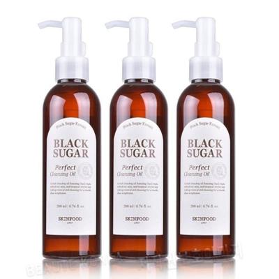 Black Sugar Perfect Cleansing Oil 200ml, 3 Dead Skin Care Products