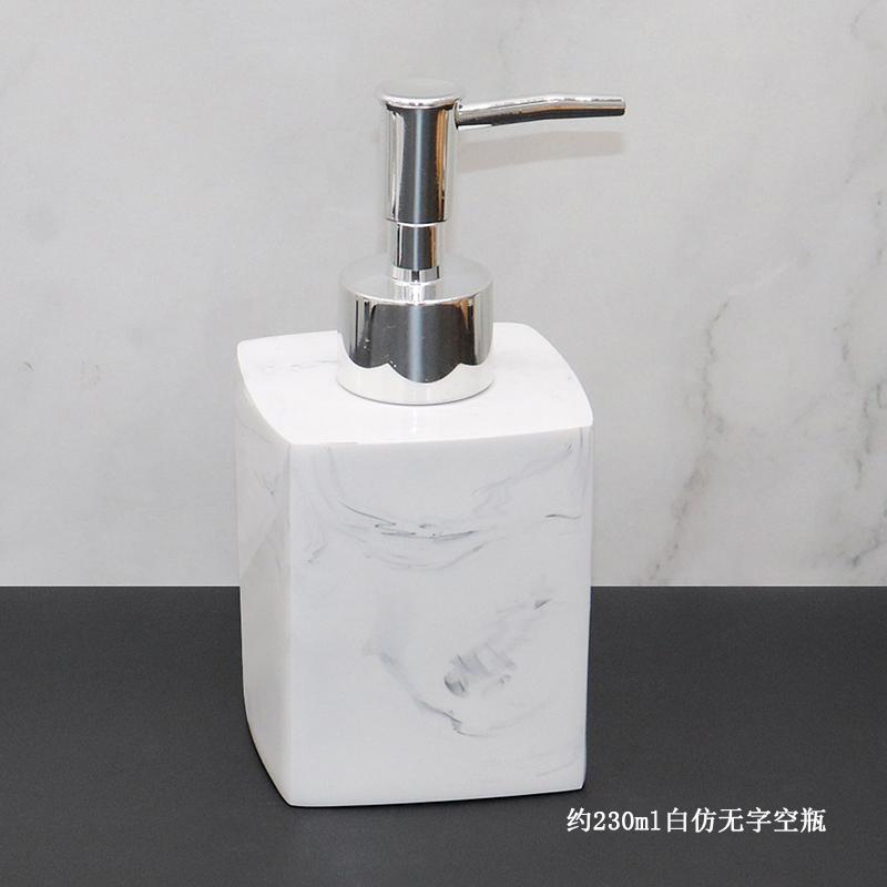 Soap Bottles Hotel Bathroom Accessories Bathroom Hand Sanitizer Bottle Shampoo Shower Dispensing Bottle Press-on Soap Dispenser