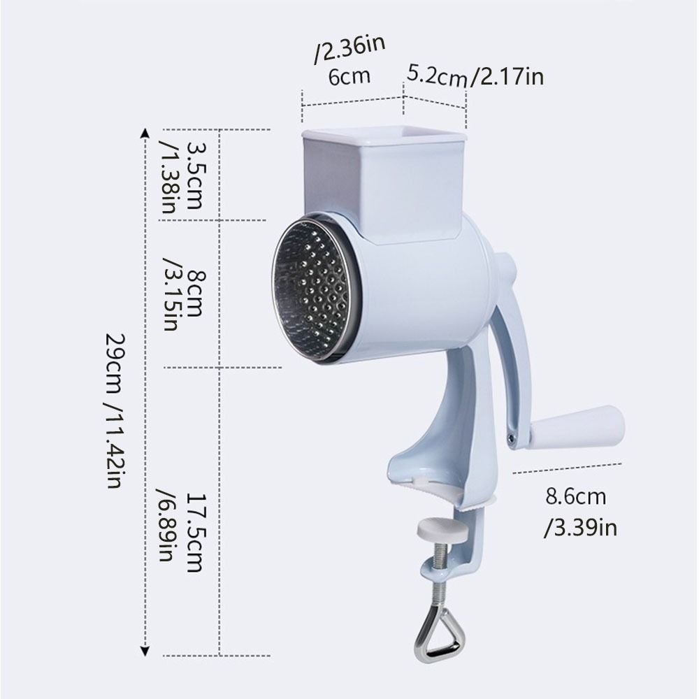 Rotary Drum Peanut Grinder Table Clamp Design Peanut Grinding Device  Household Use
