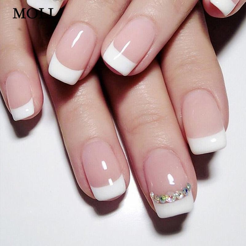 

24PC Накладные ногти Наклейки на ногти Нажмите на полное покрытие Накладные ногти