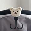 Multifunctional Baby Stroller Hook Bear Shape Stroller Accessories Durable Hanging Hook  Bike