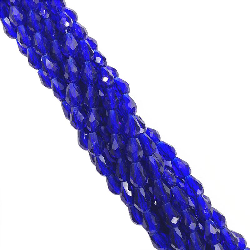 

70 шт. модные разноцветные стеклянные бусины с каплями воды, свободные бусины «сделай сам», для изготовления ожерелий, браслетов Color 1&8*6mm