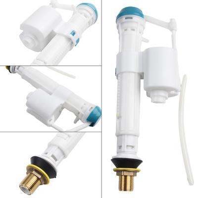 Side Entry Toilet Inlet Valve Cistern Fittings 1/2in Adjustable Float Filling Valves Bathroom Fixture Replacement Parts
