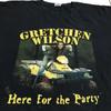 GRETCHEN WILSON HERE FOR THE PARTY T Shirt Black All Size Gift For Fan KK264 Unisex T-Shirt