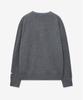 Tienjiti Oversize Rib Henley Neck Knit (Grey) Tnsw5F109G2