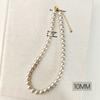 French round Shijia pearl necklace New Internet celebrity necklace Sweater chain Literary retro fashion necklace