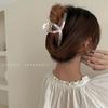 13CM Cross Hair Claw Clips Women Girls Oversize Shiny AB Colorful Crab Barrettes Ponytail Holder Hair Clamps Hair Accessories