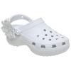 Crocs Classic Platform Bouquet Clog Plastic Trendy Hole Shoes Women's White