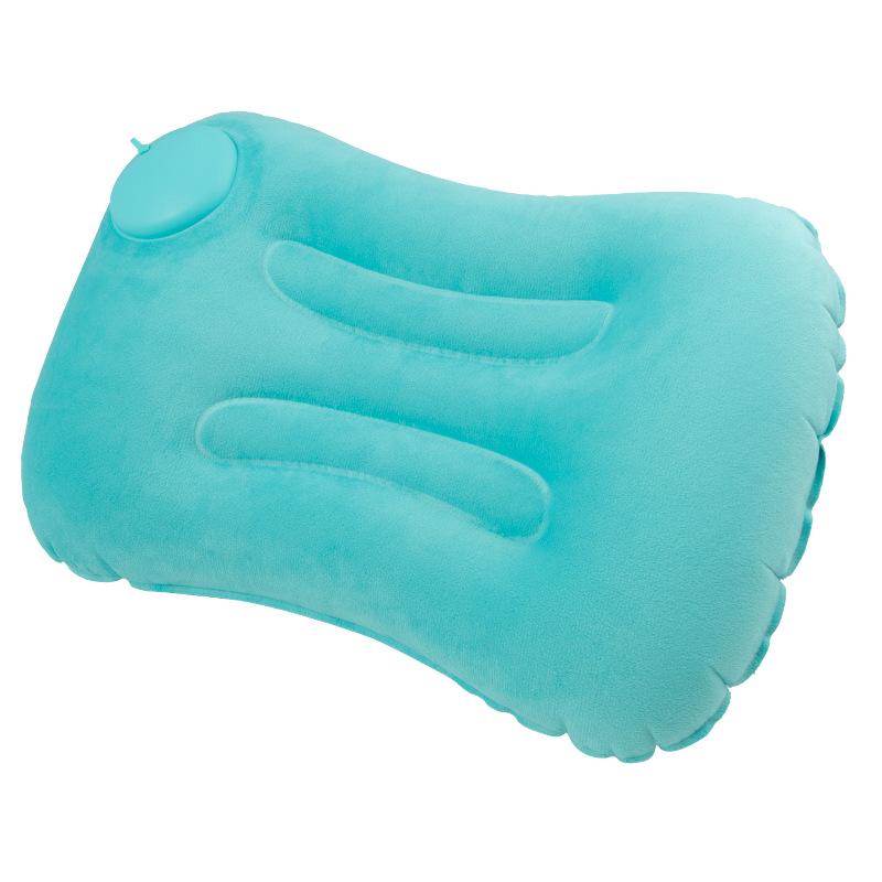 Automatyczna nadmuchiwana poduszka podróżna w kształcie litery U - Przenośna poduszka zapewniająca komfort w samolocie i na zewnątrz