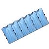 6Pcs Soccer Training Vest Bright Color Excellent Water Absorption Soccer Scrimmage Team Practice Vest for Adult Blue