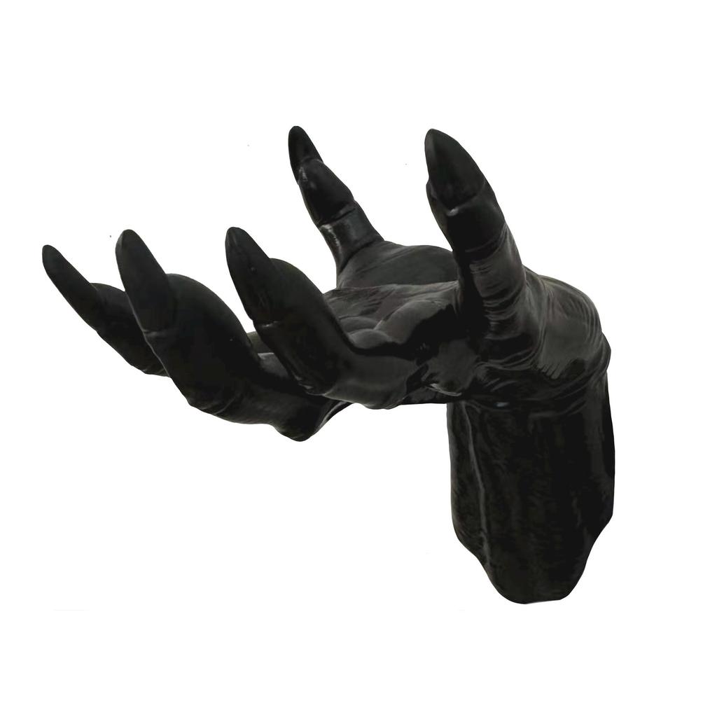 Halloween decorations, wall mounted creepy hands, life-size horror hands for gothic wall decoration to place candles
