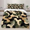 Camouflage Print Bedding Set Military Style Duvet Cover Set No Filler Soft Comfortable Fabric Ideal Home Bedroom Decorations