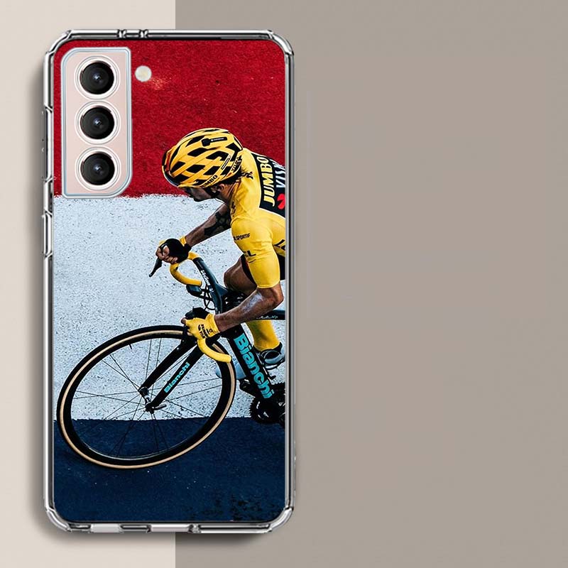 T-Tour De France Bicycle Phone Case For Samsung A16 A26 A36 A56 A17 A15 A25 A35 A55 A14 A24 A34 A54 A04S A05S Galaxy Note 20 10