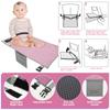 Kids Travel Airplane Bed With Storage Bag Portable Baby Airplane Car Seat Extender Leg Rest Hammock for Children Travel New