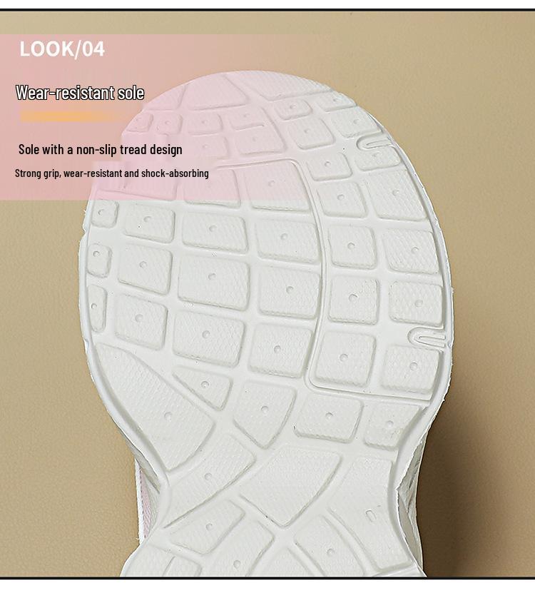Girls' Velvet-Lined Running Shoes, Autumn/Winter 2025: Warm, Cotton Dad Shoes for Middle & Big Kids