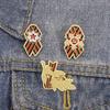 Rustproof Commemorative Brooch Patriotic Symbolic Ribbon Alloy Design Secure Fastening For History Buffs Ceremonial