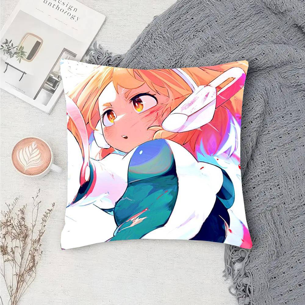 Ochaco Uraraka Anime My Hero A-Academia Pillow Case Sofa Cushion Cover Room Home Decoration