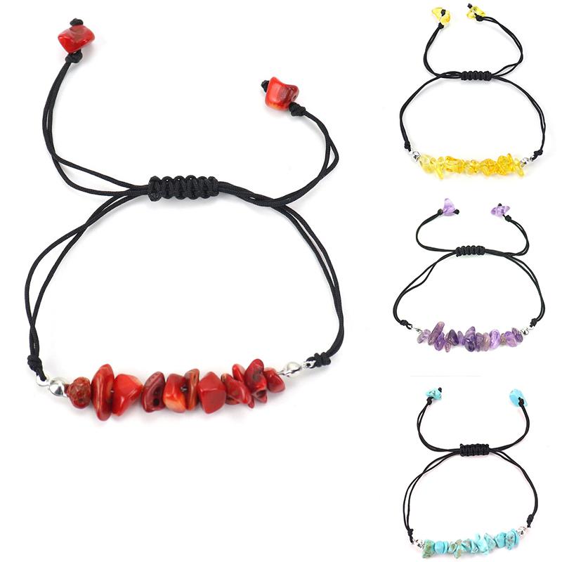 Gemstone Crystal Bracelet Stone Jewellery Jewellery Chakra Chain Bracelet