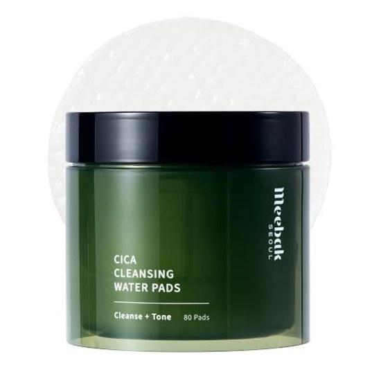 Meebak Cica Cleansing Pads 80 sheets Makeup removerCleansing sheetsNo double needed