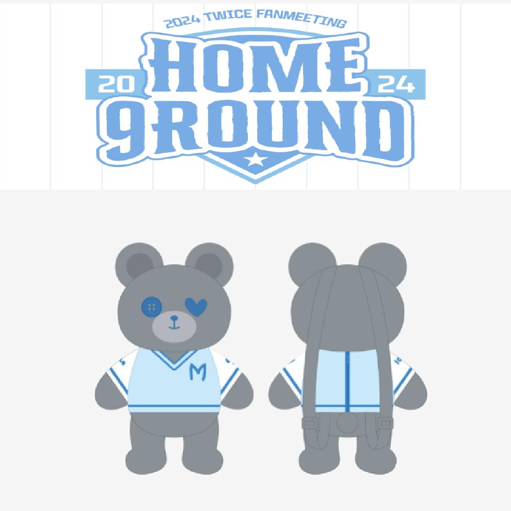 

Предварительный заказ 2024 TWICE Fanmeeting HOME 9ROUND Momo Plush Bag