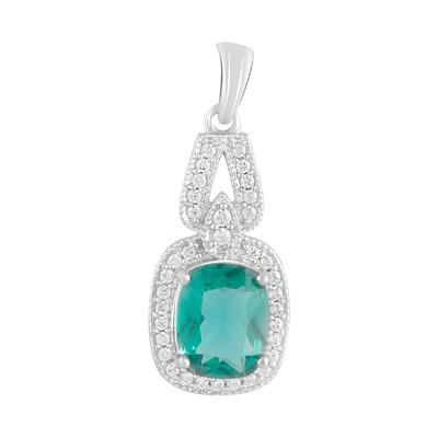Nano Emerald Silver Pendant (2123255)