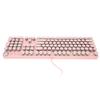 Mechanical Keyboard 104 Keys Real Mechanical Shaft Blue Switch 2 Colors Injection Wired Multi Mode Keyboard Gaming