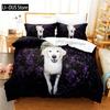 Beautiful Puppy Bedding Set Duvet Cover Set 3d Bedding Digital Printing Queen Size Bedding Set Fashion Design