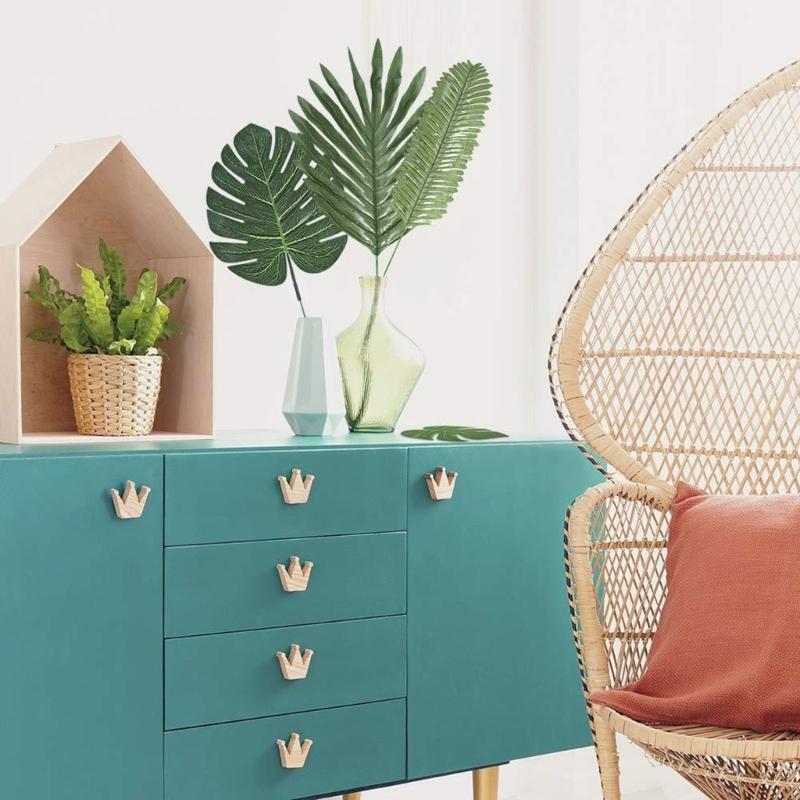 72Pcs Artificial Monstera Leaf Decoration Reaslitic Foliages For Wedding Home Party Decoration Vase Flower Arrangements