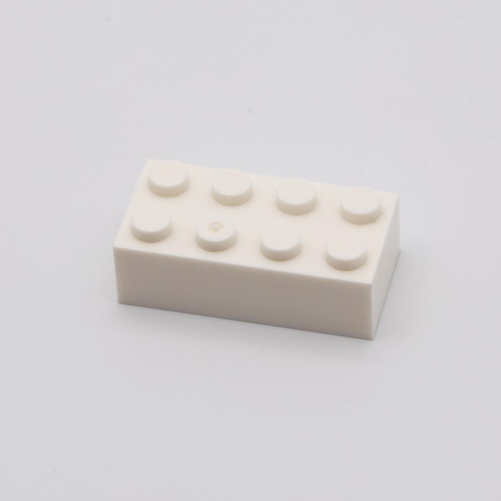40pcs DIY Building Blocks Thick Figures Bricks 2x4 Dots Educational Creative Size Compatible With 3001 Plastic Toys for Children