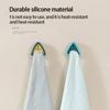 10pcs Punch Free Towel Plug Holder Bathroom Organizer Rack Towels Storage Wash Cloth Clip Bathroom Kitchen Accessories Tool