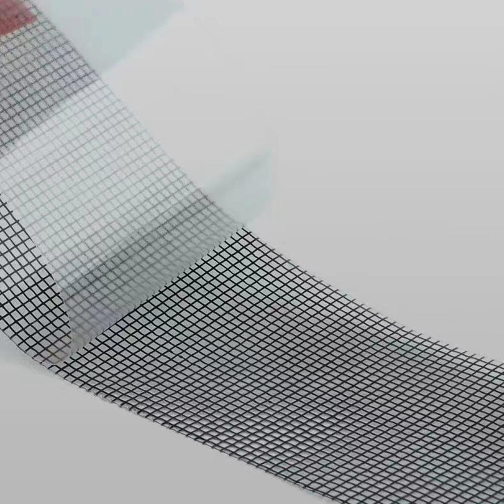 Window Screen Patch Repair Kit Fiberglass Covering Mesh Strong Adhesive Tape Mesh Repair Tape Seal for Window and Screen Door
