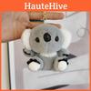 Cute Koala Plush Keychain Fluffy Animal Stuffed Doll Couples Bag Accessory