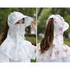 Fashion Quick Dry Face Mask Sun Hat Anti Uv Breathable Fisherman Hat Wide Brim Adjustable Tea Picking Work Hat Summer