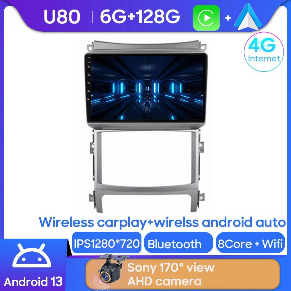 Radio For Hyundai Veracruz Ix55 2006 - 2015 Car Radio Android 14 Multimedia System Navigation Screen Head Unit GPS BT No 2Din