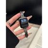 Diagonal Brushed Metal Bracelet Strap Luxury Wristband for Apple Watch 38/40/41/44/45/46/49mm, Compatible with iWatch Series 11 10 9 8 7 SE Ultra