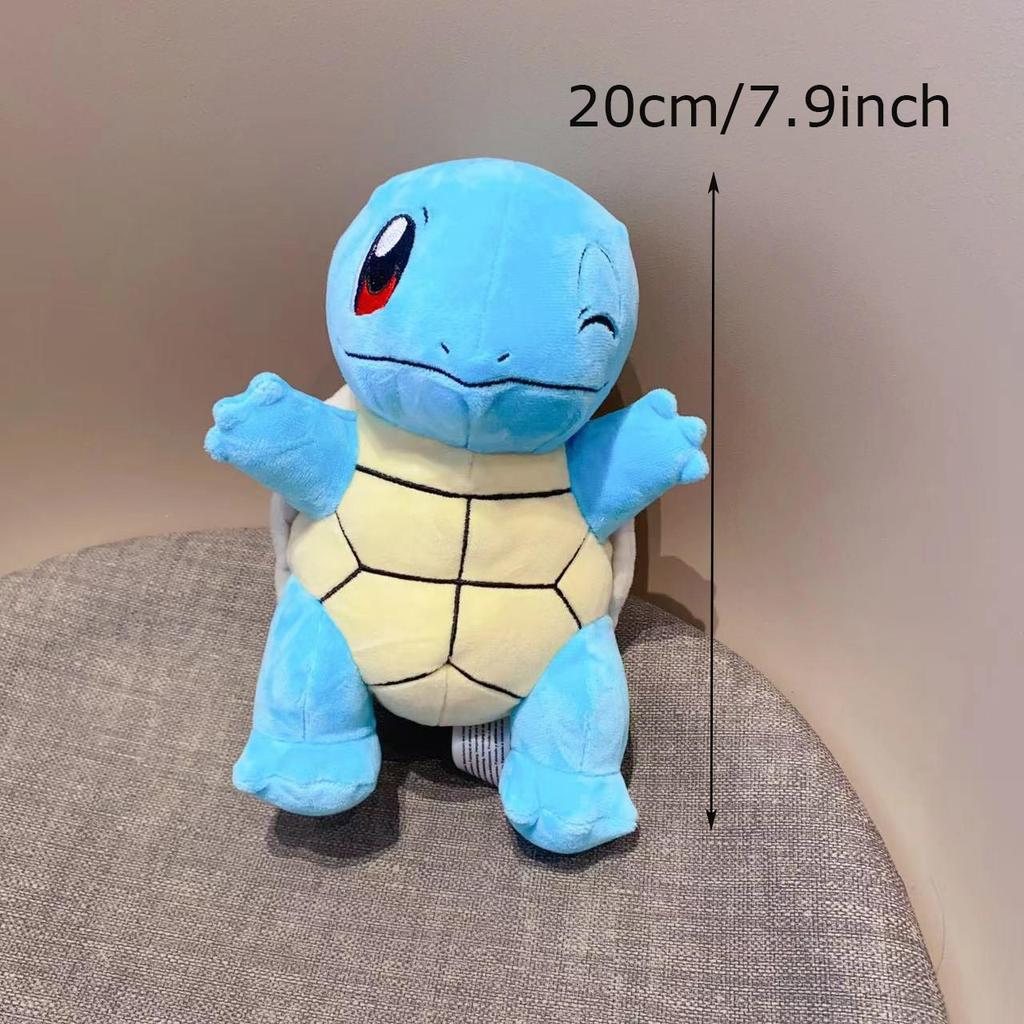 18-28cm Plush Toy Grookey Sprigatito Oshawott Leafeon Espeon Morpeko Gonbe Mimikyu Anime Figure Peluche Toys