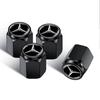 4Pcs Car Cover Tire Valve Caps Dust Caps Wheels Rims Stem For Mercedes Benz AMG A B C E S W204 W212 GLC CLK SLK CLA GLK GLE CLA BD1