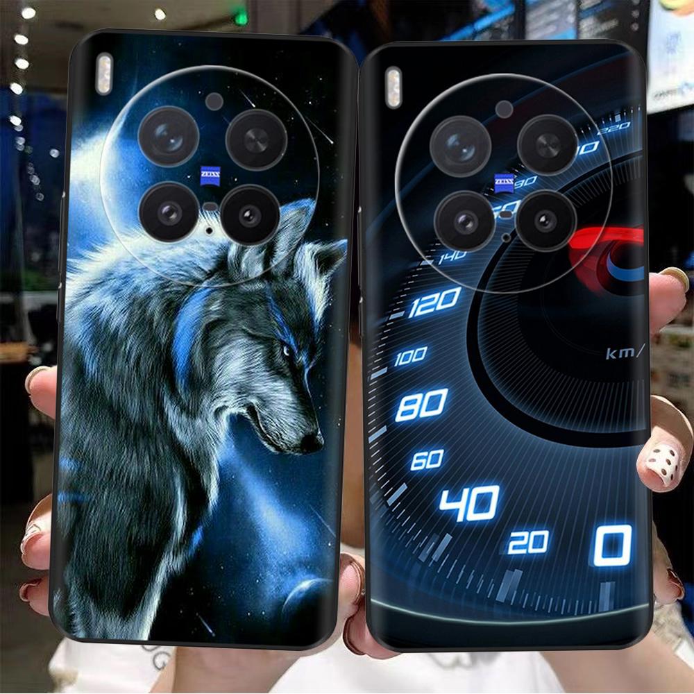 For VIVO X300 X300 Pro Case Wolf Cartoon Silicone Soft TPU Back Cover for Vivo X300 Pro Phone Cases Shell Protection Funda Coque
