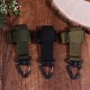 Sangle de reliure portable en nylon multi-usages Crochet pour gants Gants de travail Clip de sécurité Corde d'escalade extérieure Boucle de suspension de camping