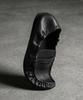 Firenze Atelier [Second.A] Shirring Detail Unisex Glove Loafers Pl5800Ux [Vintage Black]